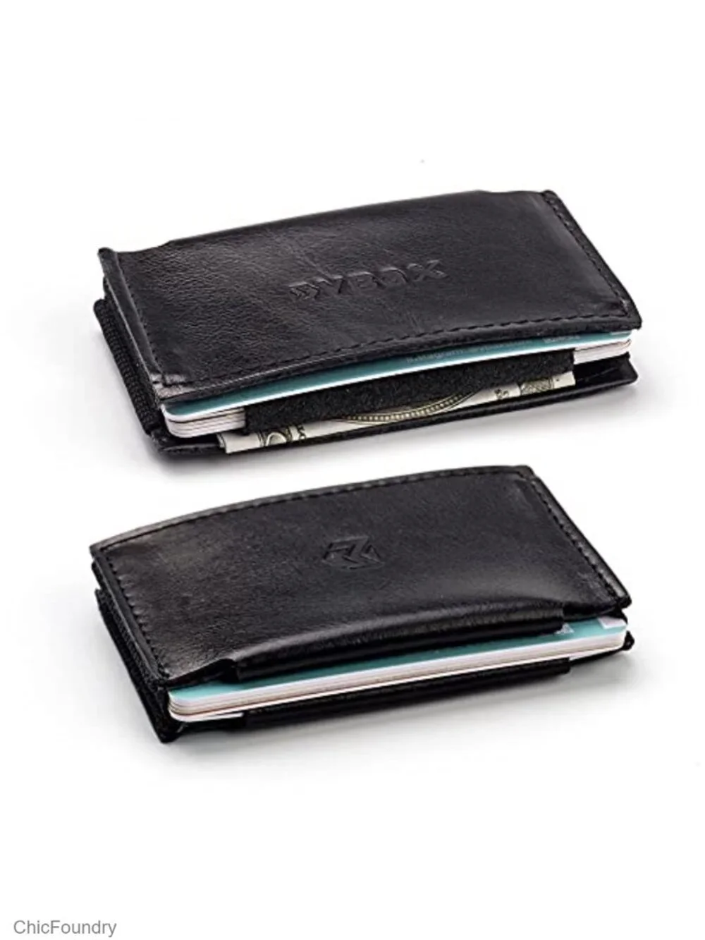 Handcrafted Genuine Leather Slim Wallet Front Pocket Credit Card Holder with